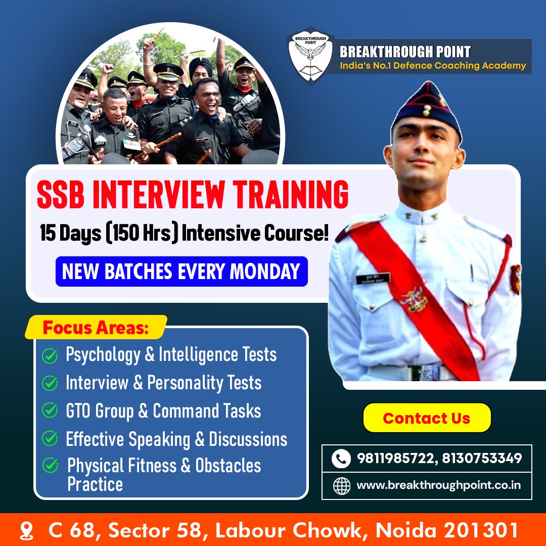 SSB Interview Training